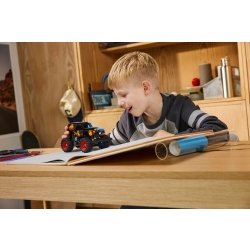 Klocki LEGO 42219 Monster Jam Grave Digger Ogień i lód TECHNIC